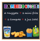 Menu Bambino Nuggets